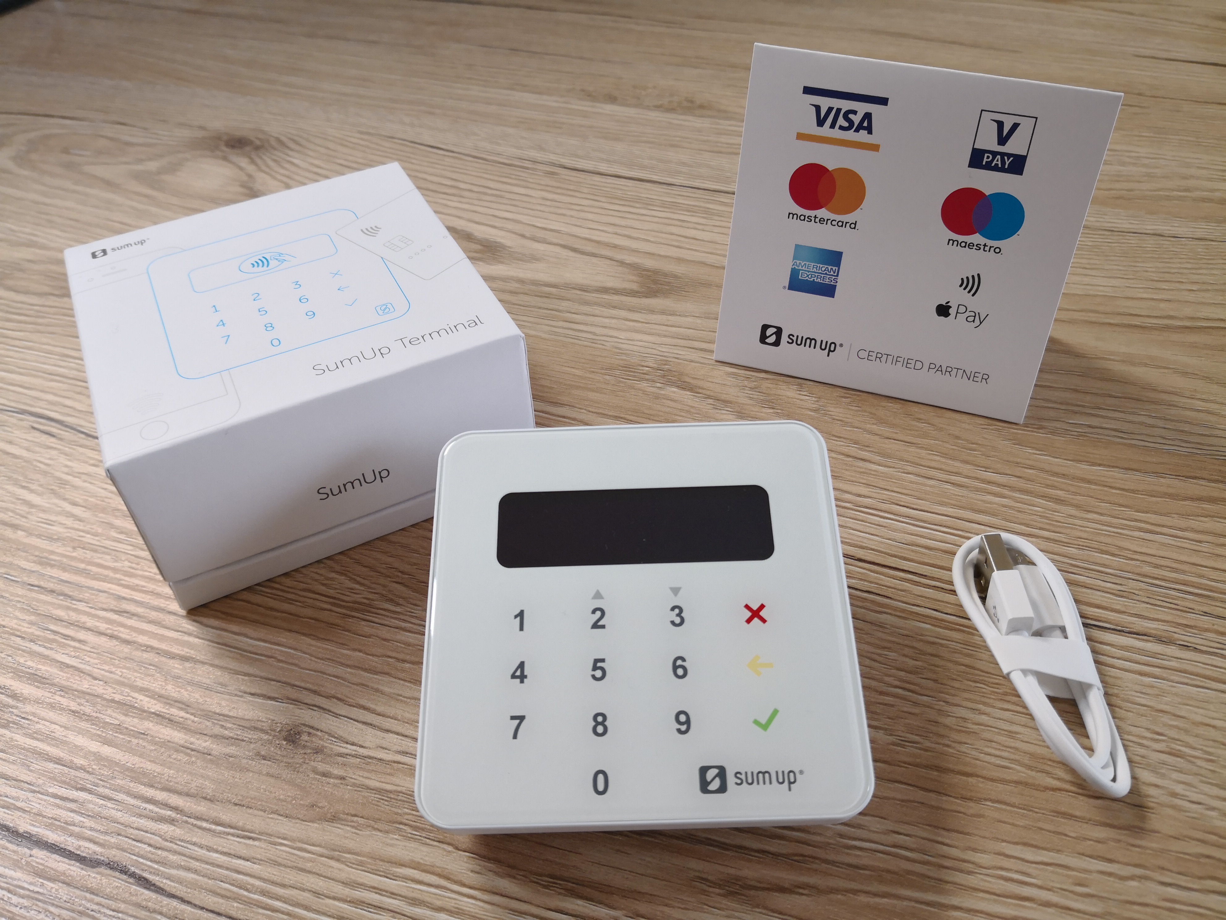 SUMUP Payments (LETTORE POS PORTATILE, per accettare pagamenti con carte di  credito e bancomat) - codice sconto coupon